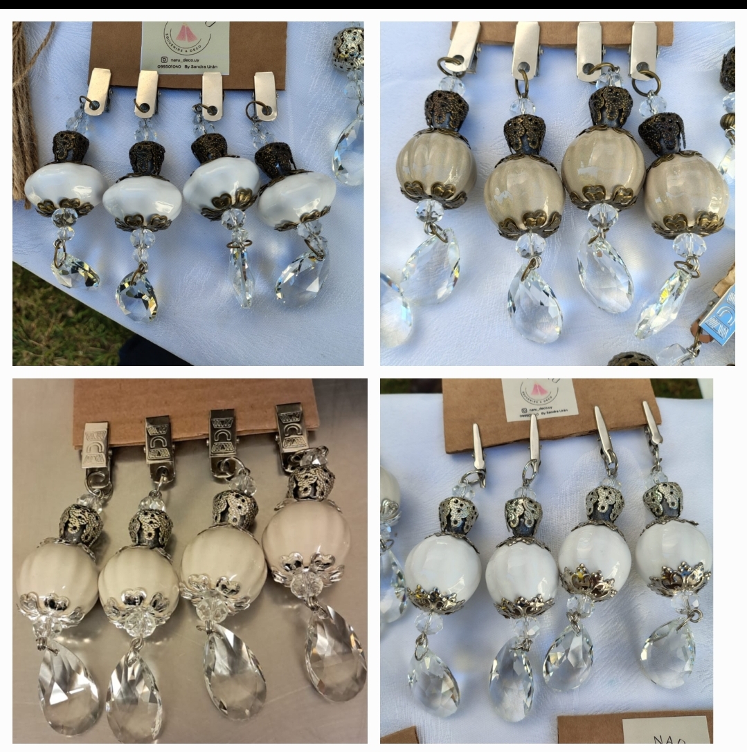 Set de 4 Sujetamanteles de Lujo - image 2