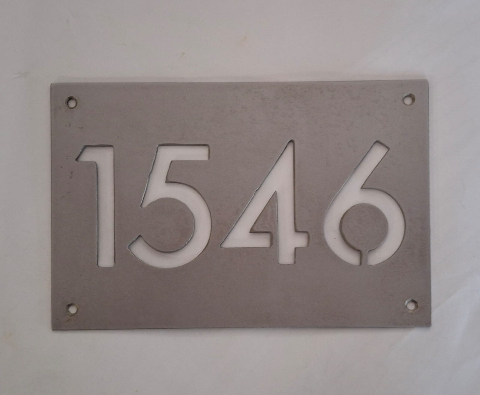Numero de puerta en chapa calada - image 3