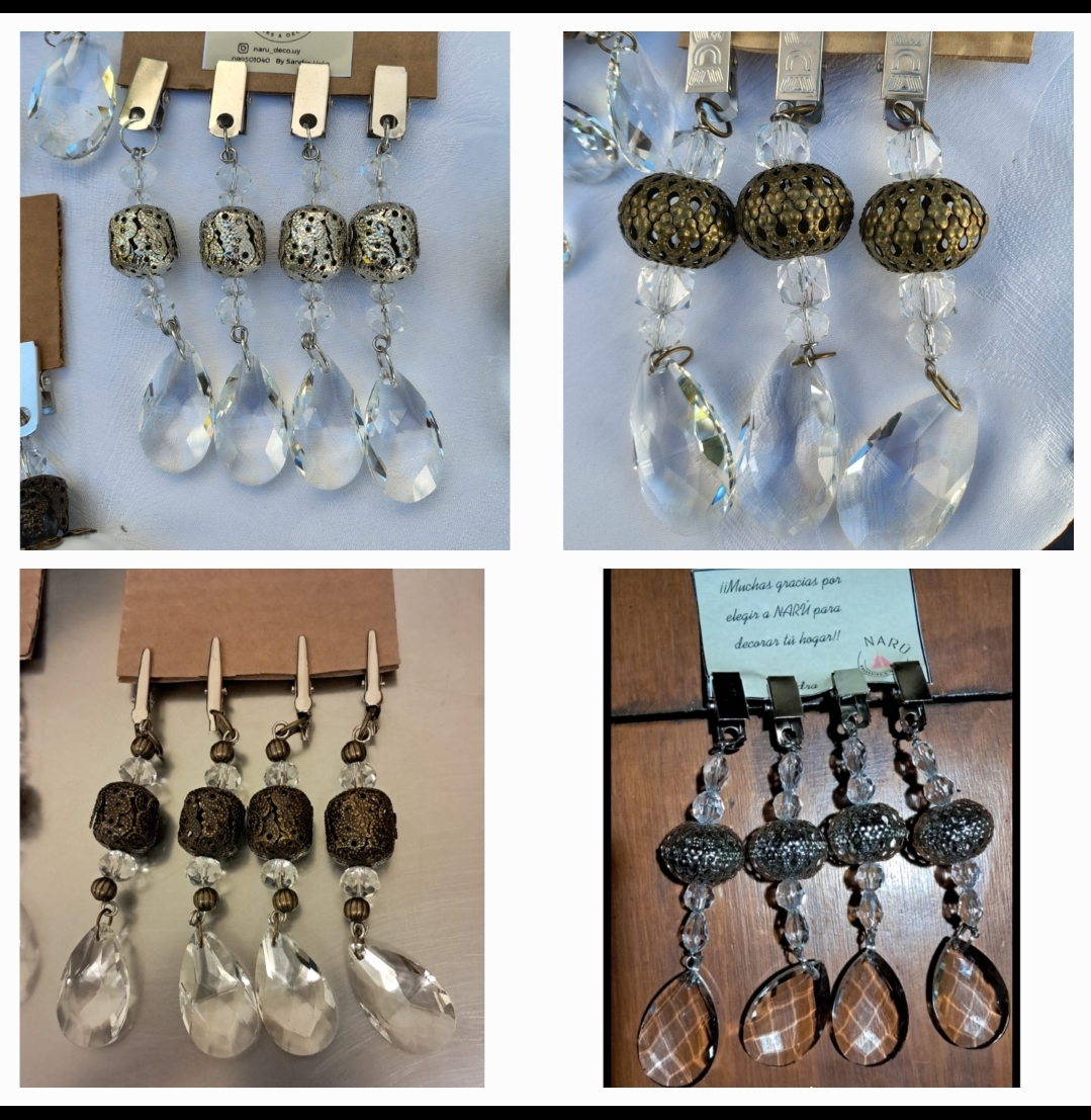 Set de 4 Sujetamanteles de Lujo - image 3
